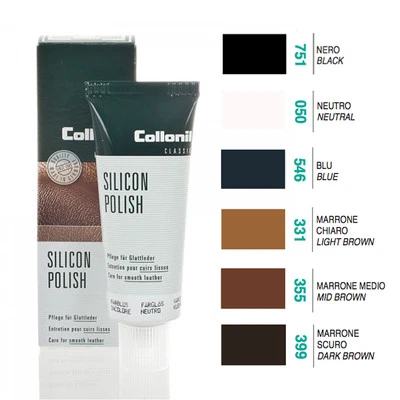 Lucido per Scarpe in Pelle Rinnova Colore - Collonil Silicon Polish