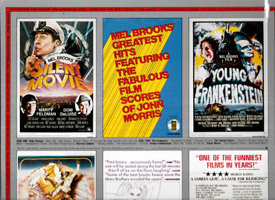 HIGH ANXIETY Mel Brooks' Greatest Hits Asylum 5E-501 Notched unplayed Near Mint