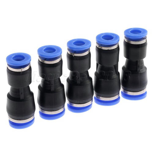 Pneumatic Push In Fitting PG Reducer Union Connectors For Air Water Tube Hose - Picture 8 of 14