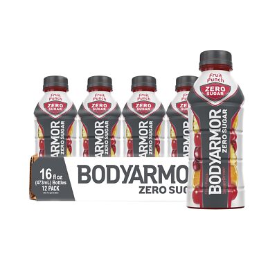 ZERO Sugar Fruit Punch, Sugar Free Sports Drink - Low-Calorie Hydration - Nat...