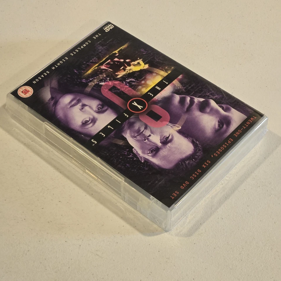 The X-Files - Season 8 DVD 2001-02 TV HORROR SCI-FI - REGION 2 PAL - BRAND NEW - Image 3 of 3