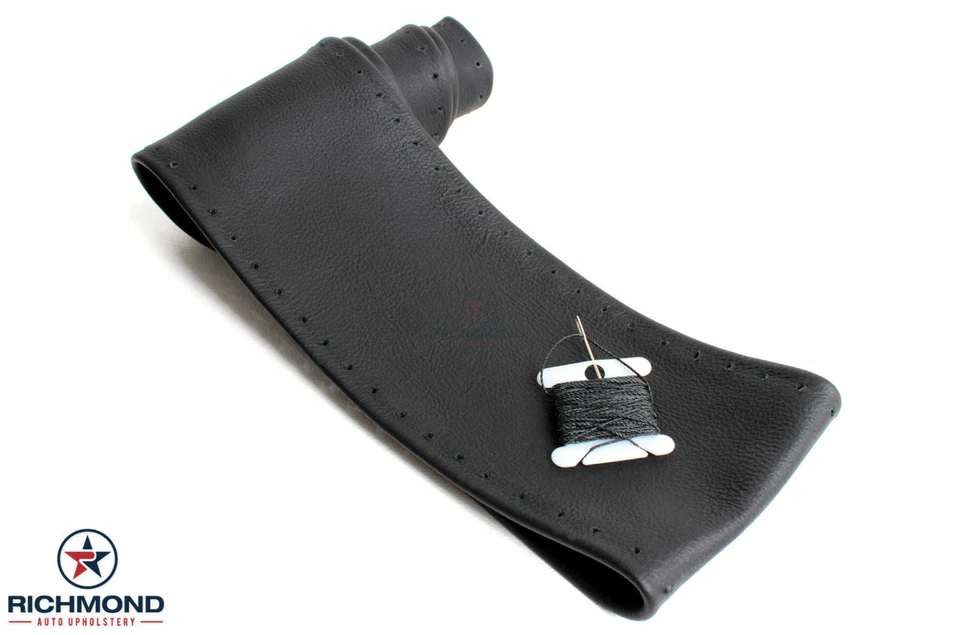 Ford E150 E250 E350 2009 2010 2011 furgoneta - cubierta del volante envolvente de cuero, negro Foto 3 de 4