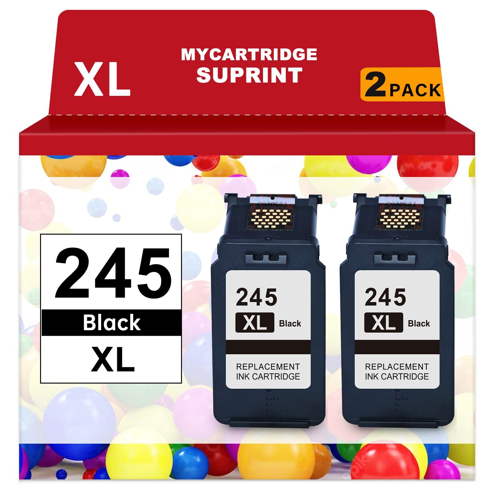 245XL Ink Cartridges Replacement for Canon 245XL Black Ink Cartridges 245 XL ...-image