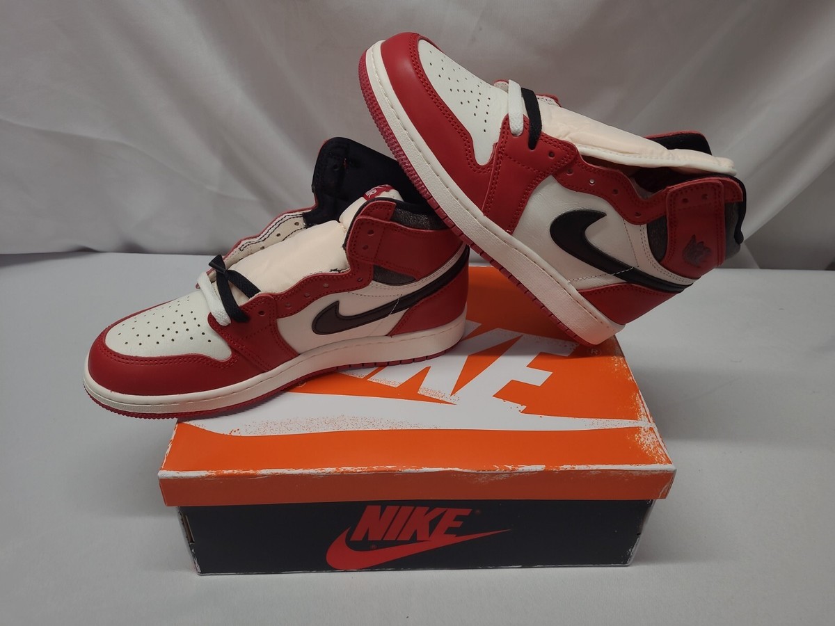 Air Jordan 1 High Chicago Lost & Found Sz. 7Y Red Black