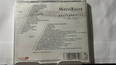 Rare No Longer Made Limited 2CDs Matia Bazar Fantasia Best