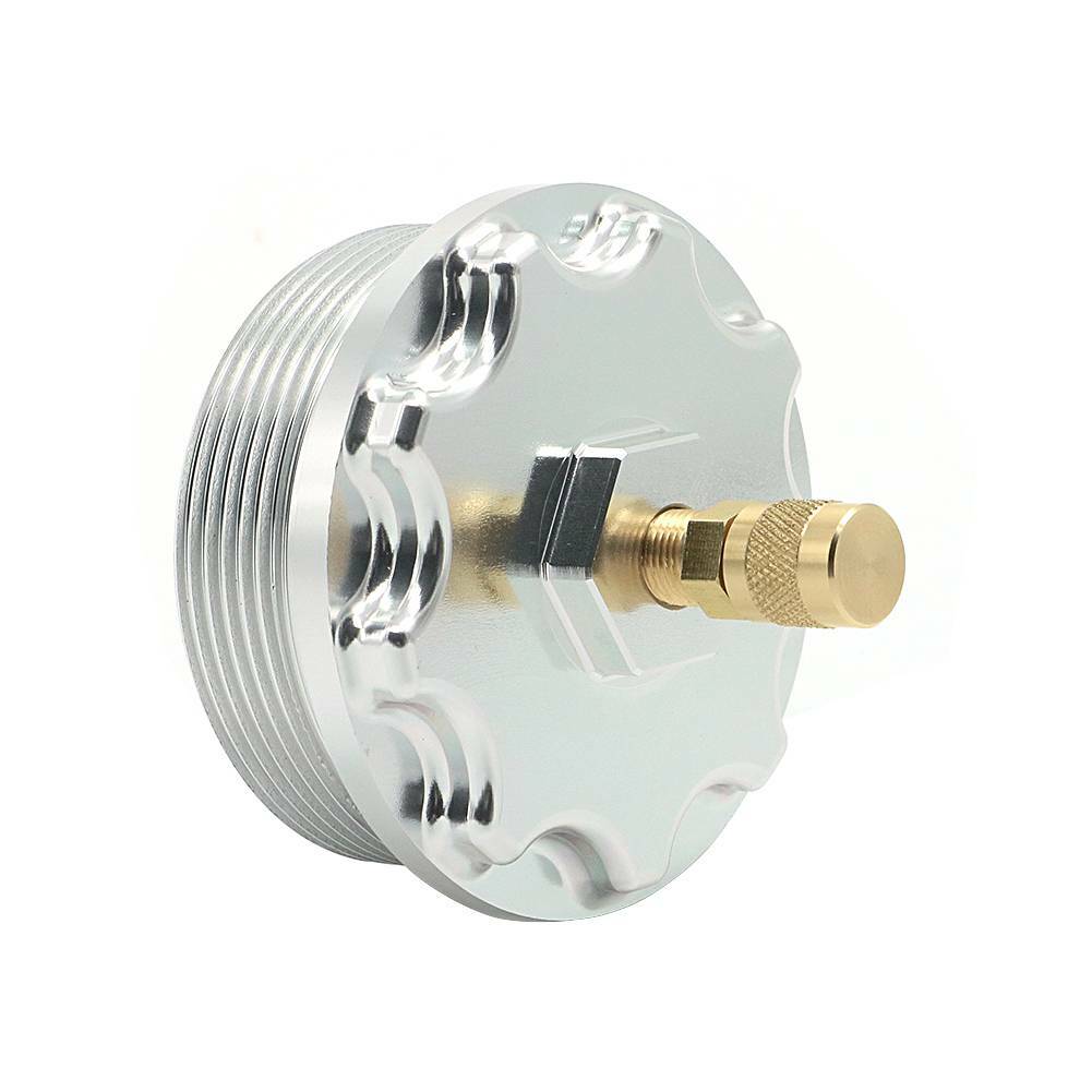 Billet Fuel Filter Cap & Port Kit For Ford Stroke 6.0L F250 F350 F550