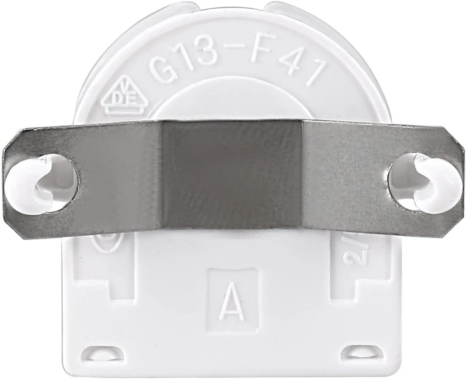 4Pcs T8 Fluorescent Light Holder G13 Base Non-Shunted Lamp Socket AC 500V 2A for - Image 4 of 4