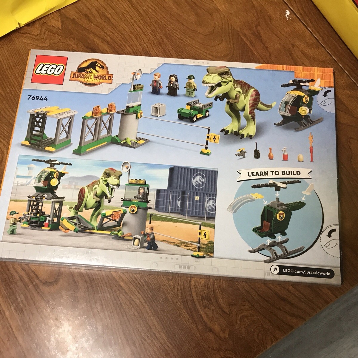 LEGO Jurassic World T. rex Dinosaur Breakout 76944 Building Toy
