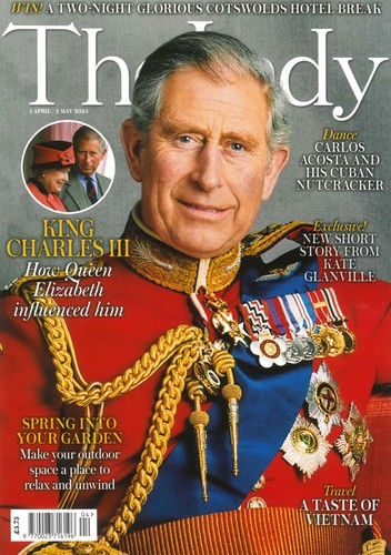 Lady Magazine: King Charles, Queen Elizabeth, Royal Family, ABBA, April 2024 - Picture 1 of 2