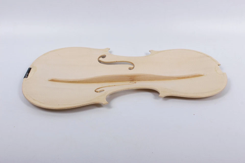New 4/4 Violin unfinished Flame Maple Spruce wood Unglue Violin Parts Maker - Image 2 of 4