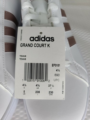 Rose Gold Grand Court K Sneakers EF0101 