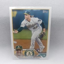 2023 Topps Series 1 David MacKinnon ROOKIE Oakland Athletics #276