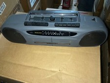 Vintage Philco 456K Cassette AM/FM Radio Stereo Boombox