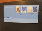 BRITISH ANTARCTIC TERRITORY 1986 SG 147-150 APPEARANCE OF HALLEYS COMET FDC