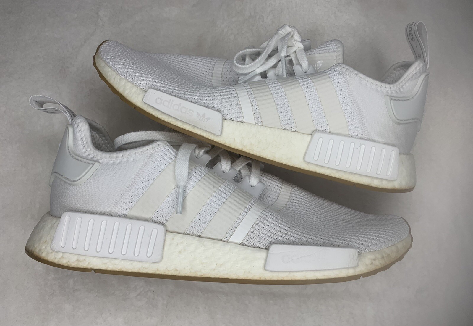white nmd gum sole