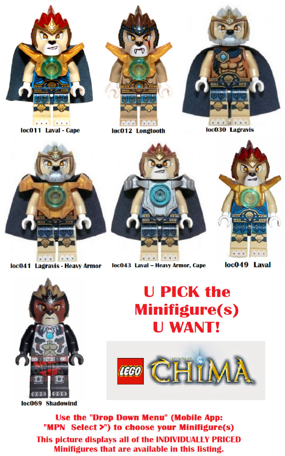 lego chima figurine