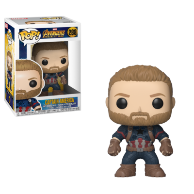 Funko Pop! Marvel 288 Avengers Infinity War Captain America Pop