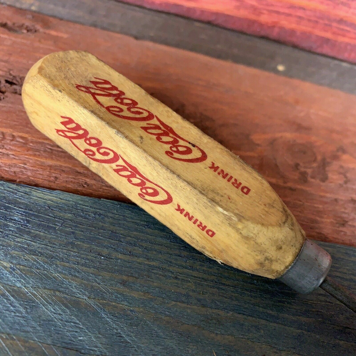 Coca Cola Advertising Ice Pick, Wood Handle, Antique Finish | eBay