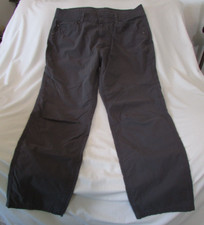 Men's "Swiss Alps" Size 38 W38xL30 Gray, Lightweight, Stretch, Outdoor, Pants