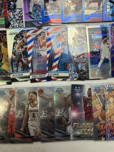 REFRACTOR BASKETBALL LOT OF 150 CARDS OPTIC MOSAIC SELECT COMBINE SHIPPING - Picture 15 of 18