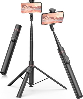 TONEOF 168cm Automatisches Selfie Stick Handy Stativ, Handykamera Halterung 360°