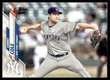 2020 Topps Gerrit Cole New York Yankees #351