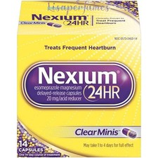 Nexium 24 HR Acid Reducer 14 Capsules NIB