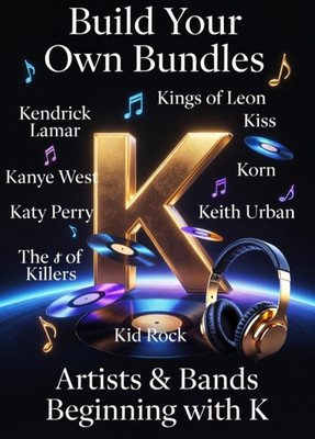 Build Your Own CD Bundle Artists & Bands Beginning With 'K' Buy 2 Get 1 Free