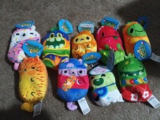 Adorable Cats Versus Pickles plush beanies lot of 9 New with Tags