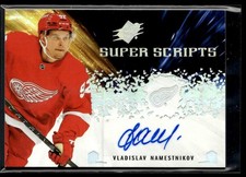 2021-22 SPx Superscripts Vladislav Namestnikov Auto #SS-VN