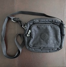 Kipling HUBEI Crossbody Bag Handbag Purse KI9005 BLACK 8"x6"x3" 94 MONKEY