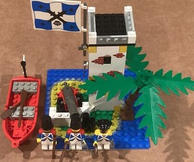 LEGO PIRATES 6265 SABRE ISLAND - COMPLETE W INSTRUCTIONS