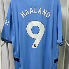Manchester City Haland Official Jersey 2023 FIFA World Cup Patch