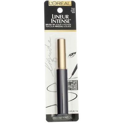 3 Pack L'Oreal Paris Lineur Intense Liquid Eyeliner, Black 710, 0.24 fl oz