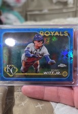 2024 Topps Chrome Logofractor Edition - Bobby Witt Jr. #120 Blue Refractor /150
