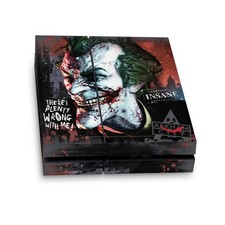 OFFICIAL BATMAN ARKHAM CITY GRAPHICS VINYL SKIN DECAL FOR SONY PS4 CONSOLE