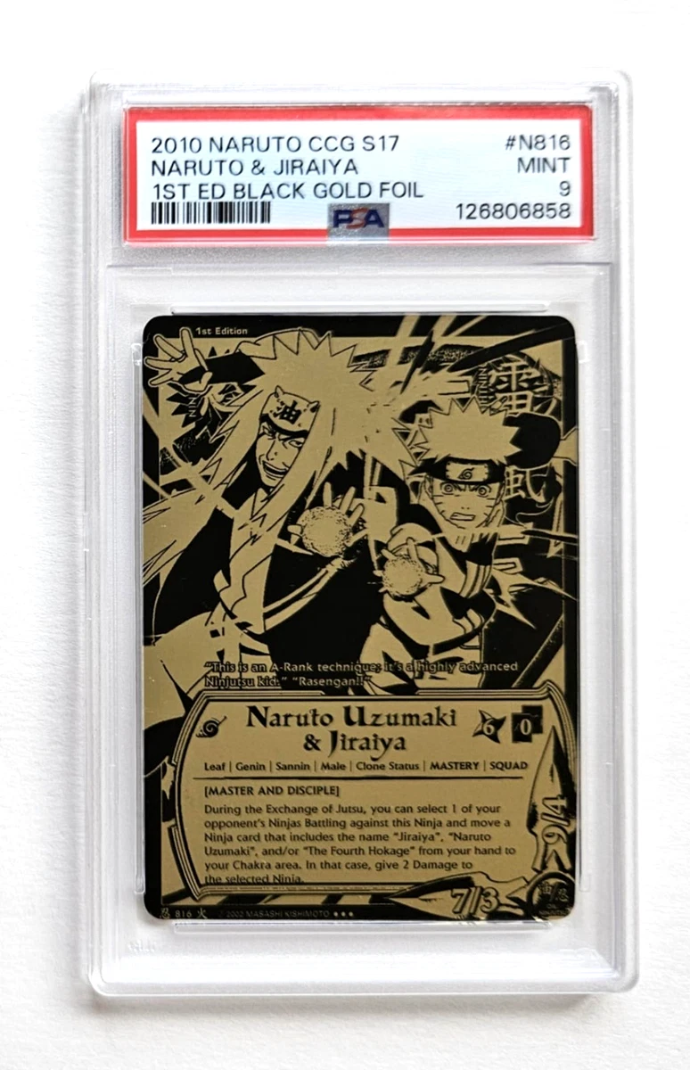 Preços baixos em Naruto CCG Bandai Super Raro Cartões Individuais