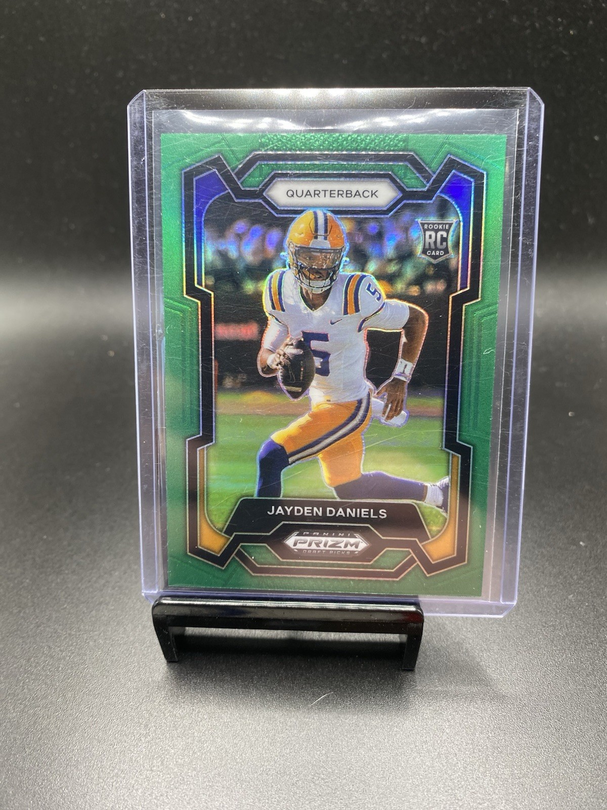 2024 Panini Prizm Draft Picks - Jayden Daniels #108 Green Prizm (RC)