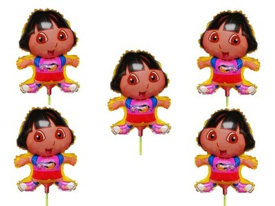 5x Folienballon Dora Nickelodeon Helium Ballon Luftballon Kindergeburtstag Ballo