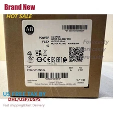 22B-D010N104 Allen-Bradley PowerFlex 40 4KW 5HP AC Drivev 22BD010N104