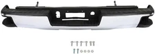 Apply to Chrome Rear Step Bumper Assembly for 2014-2018 Chevrolet Silverado GMC