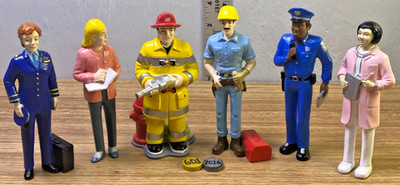 Lakeshore Learning Career Figures Collection of 6 -GDJ-A-928