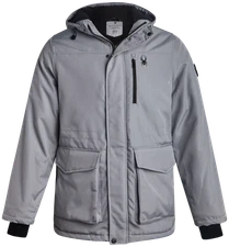 Mens Parka Jacket - Pewter by Spyder