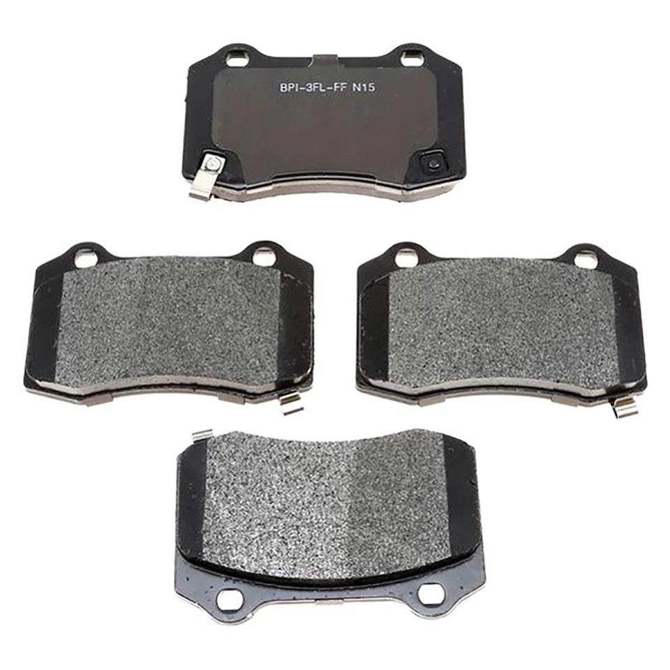 Kit traseiro rotores de freio + pastilhas metálicas hardware para Jeep Grand Cherokee 2007-2010 - Imagem 2 de 4