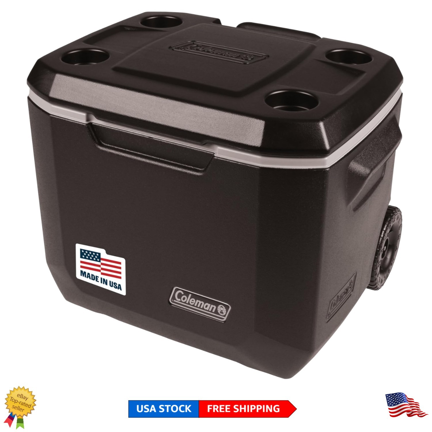 - Insulated Design For 84 Cans & 5-day Ice