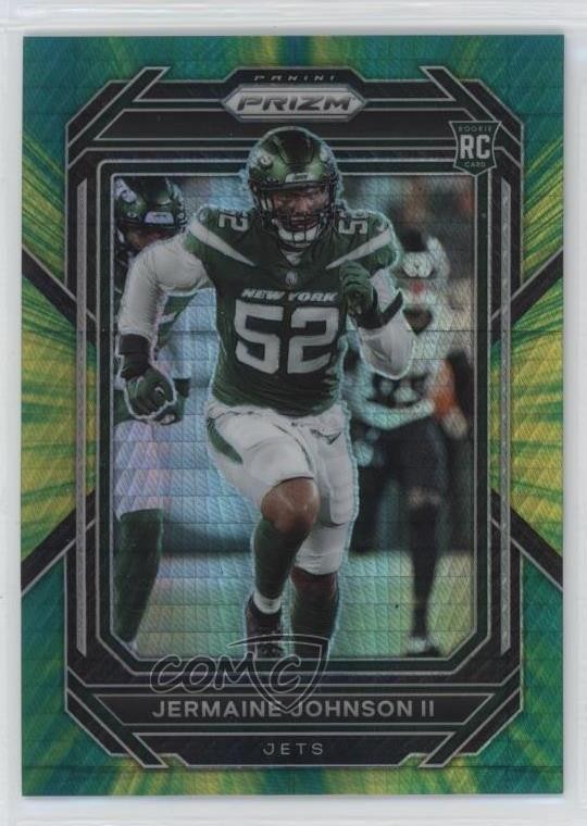 2022 Panini Prizm Rookies Hyper Prizm /175 Jermaine Johnson II #375 6er