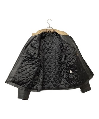 Von Dutch Leather jacket Rider's jacket Size: XL Black Men | eBay