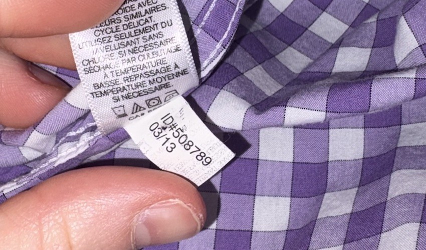 Express Men's Fitted Gingham Button-Down Shirt - … - image 8