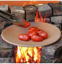 Comal De Barro /Ancient Cookware, Mexican Clay Comal Griddle, Large, 19 Inches