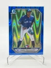 2026 BOWMAN CHROME ARJUN NIMMALA RC BLUE RAYWAVE REFRACTOR #D 123/150 SP
